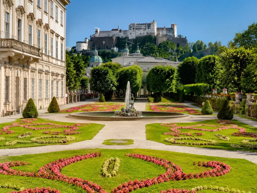 Mirabell Gardens and the Do-Re-Mi steps